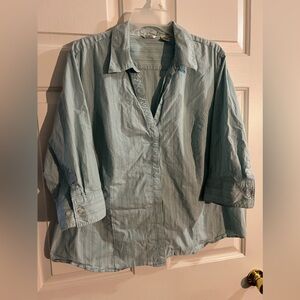 Riders Instantly Slimming Button Down Blouse 🔥